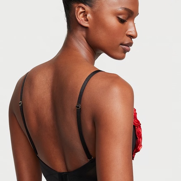 New! Victoria's Secret Archives CIRCA 1997 Rosette Bustier 45899 - Picture 2 of 10